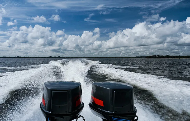 Outboard Engine Yamaha Enduro 40 HP 2 Stroke Outboards Engine
