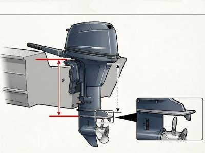 How Is Shaft Length Measured On A 40HP Two Stroke Outboard Motor?