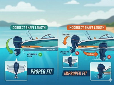 How To Choose The Right Outboard Motor Shaft Length?