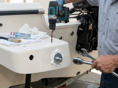 How To Drill And Seal Transom Holes Properly?